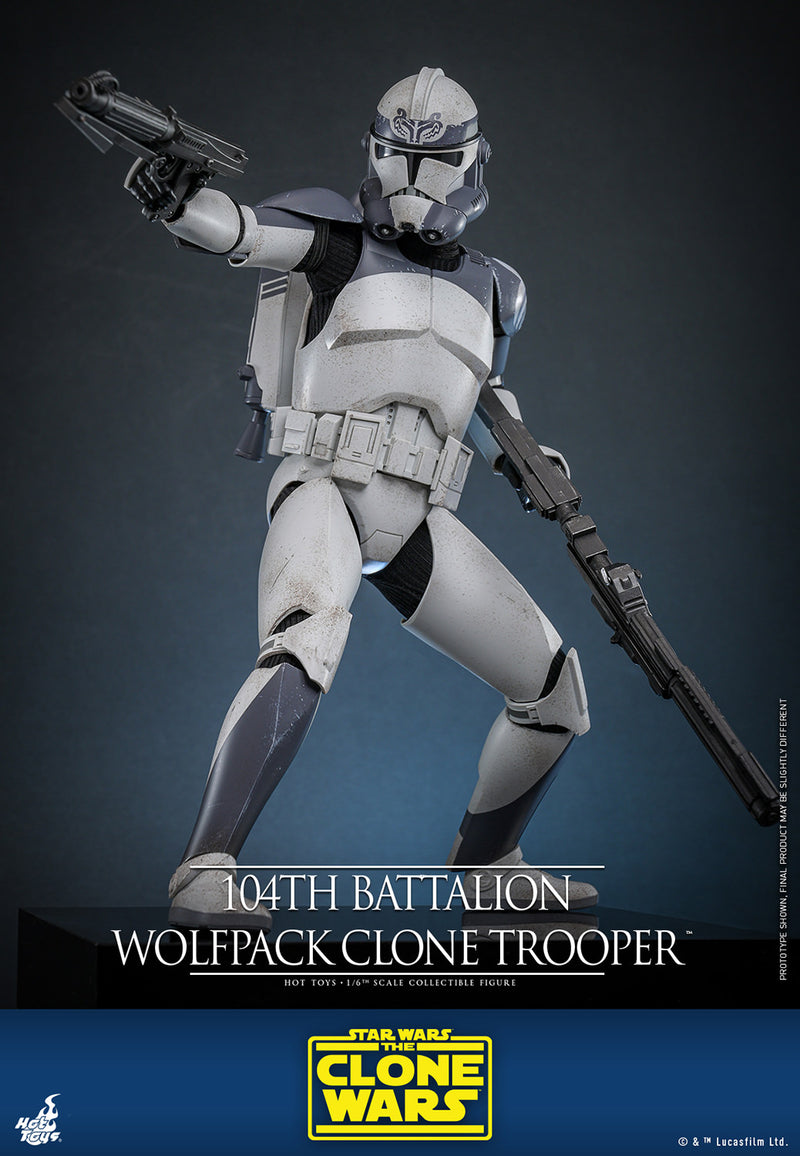 Load image into Gallery viewer, Hot Toys - Star Wars: The Clone Wars - 104th Battalion Wolfpack Clone Trooper
