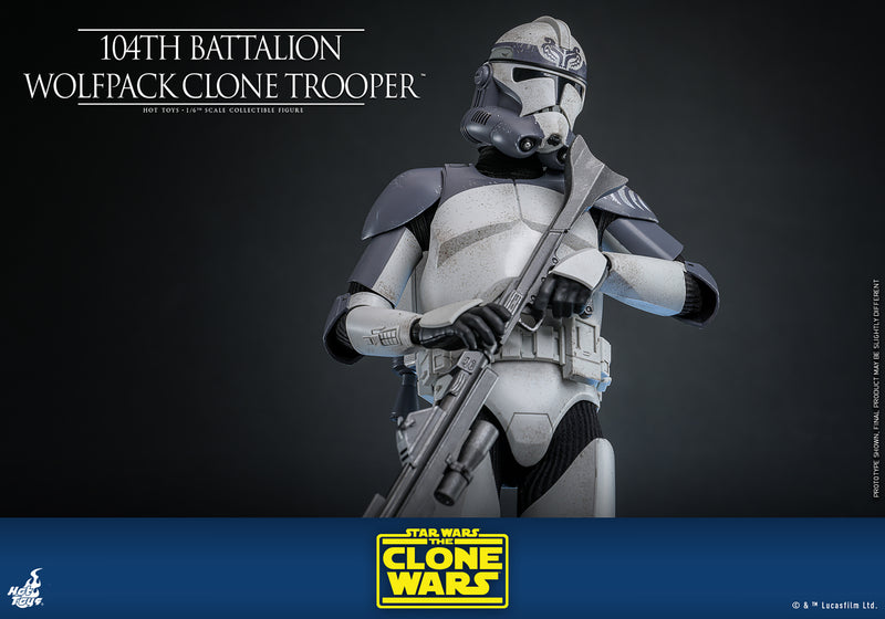 Load image into Gallery viewer, Hot Toys - Star Wars: The Clone Wars - 104th Battalion Wolfpack Clone Trooper
