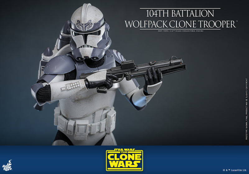 Load image into Gallery viewer, Hot Toys - Star Wars: The Clone Wars - 104th Battalion Wolfpack Clone Trooper
