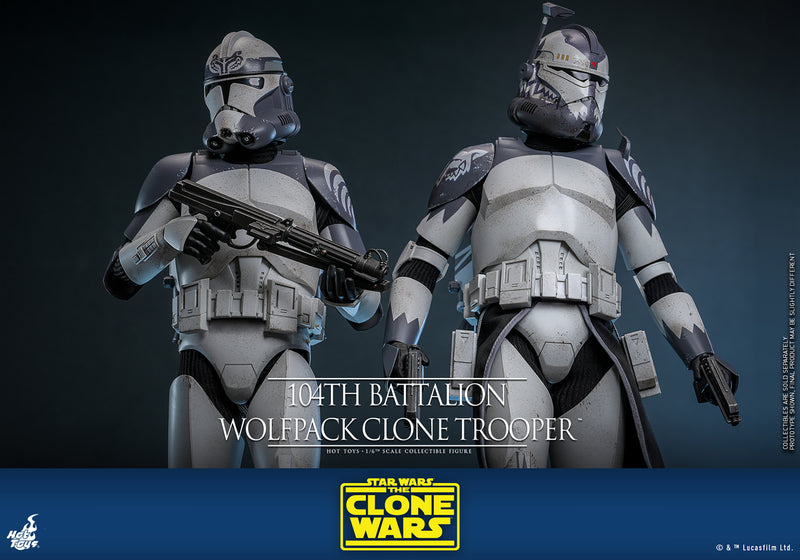 Load image into Gallery viewer, Hot Toys - Star Wars: The Clone Wars - 104th Battalion Wolfpack Clone Trooper
