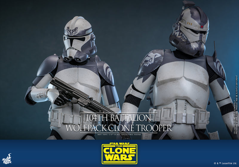 Load image into Gallery viewer, Hot Toys - Star Wars: The Clone Wars - 104th Battalion Wolfpack Clone Trooper
