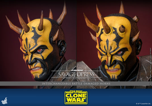 Hot Toys - Star Wars The Clone Wars - Savage Opress