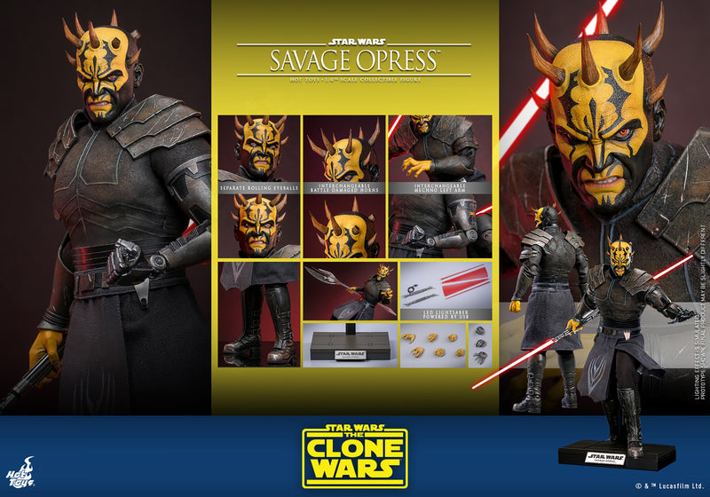 Load image into Gallery viewer, Hot Toys - Star Wars The Clone Wars - Savage Opress
