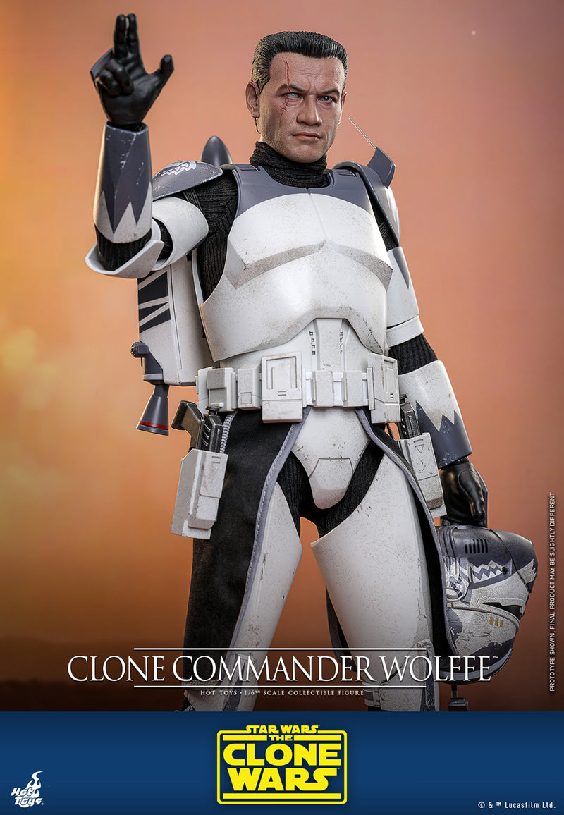 Load image into Gallery viewer, Hot Toys - Star Wars: The Clone Wars - Clone Commander Wolffe
