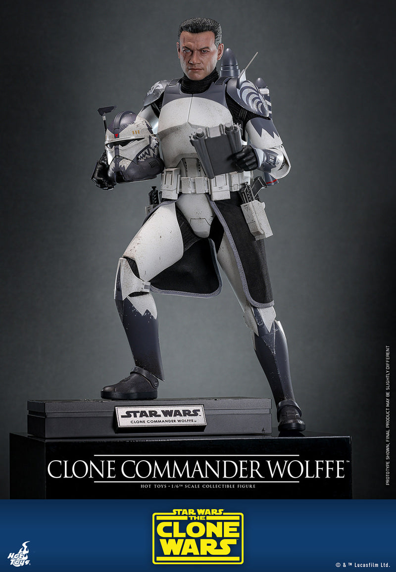 Load image into Gallery viewer, Hot Toys - Star Wars: The Clone Wars - Clone Commander Wolffe
