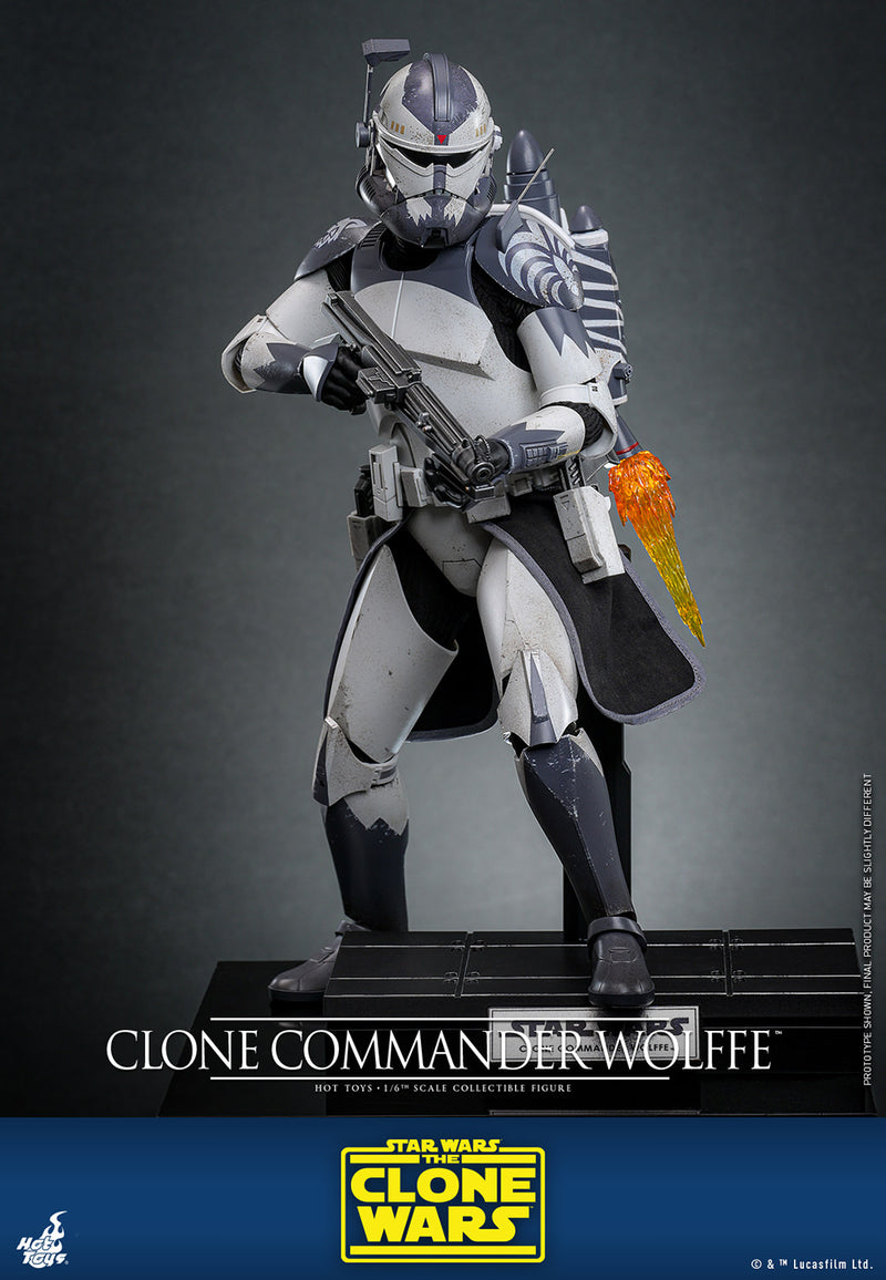 Load image into Gallery viewer, Hot Toys - Star Wars: The Clone Wars - Clone Commander Wolffe
