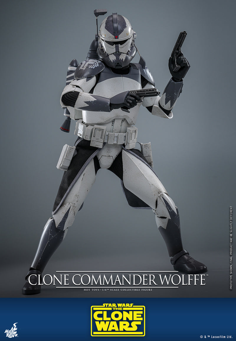 Load image into Gallery viewer, Hot Toys - Star Wars: The Clone Wars - Clone Commander Wolffe
