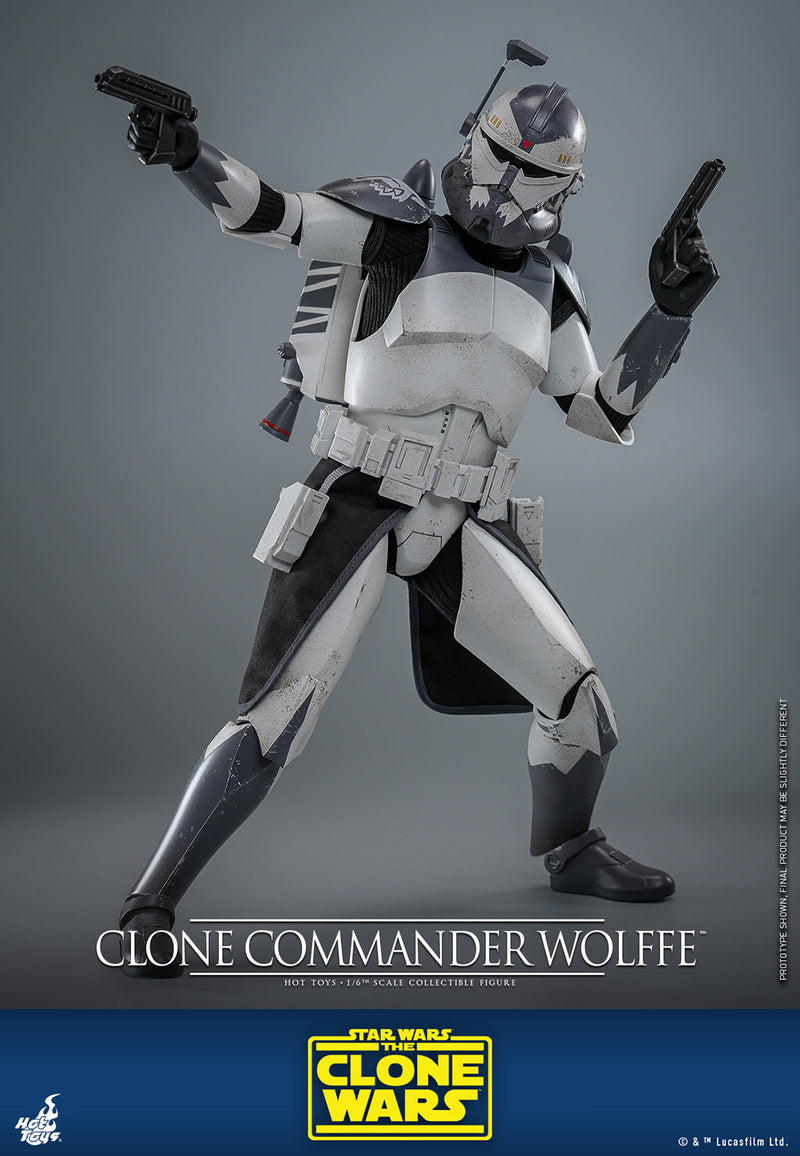 Load image into Gallery viewer, Hot Toys - Star Wars: The Clone Wars - Clone Commander Wolffe
