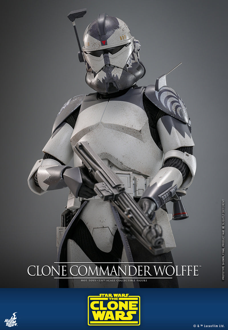 Load image into Gallery viewer, Hot Toys - Star Wars: The Clone Wars - Clone Commander Wolffe
