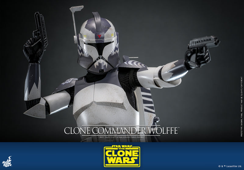 Load image into Gallery viewer, Hot Toys - Star Wars: The Clone Wars - Clone Commander Wolffe
