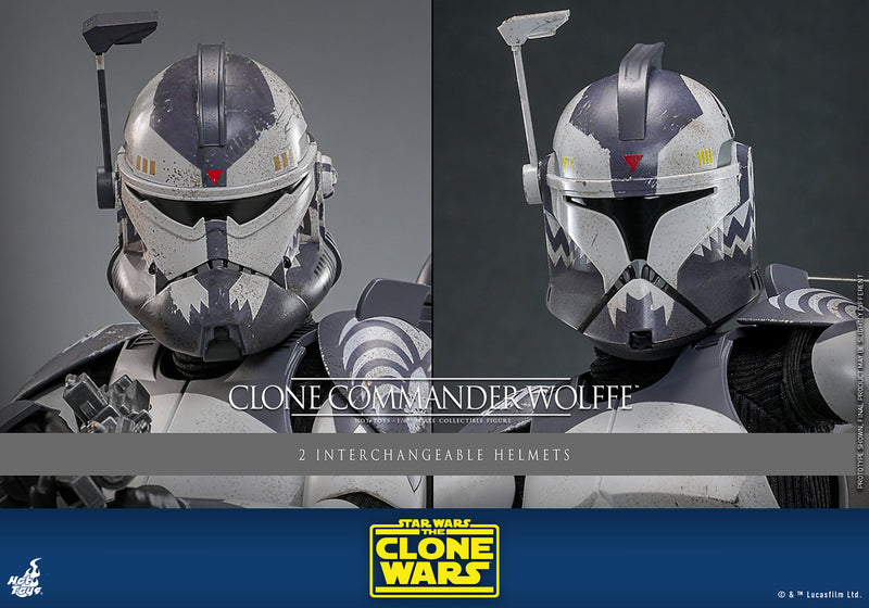 Load image into Gallery viewer, Hot Toys - Star Wars: The Clone Wars - Clone Commander Wolffe
