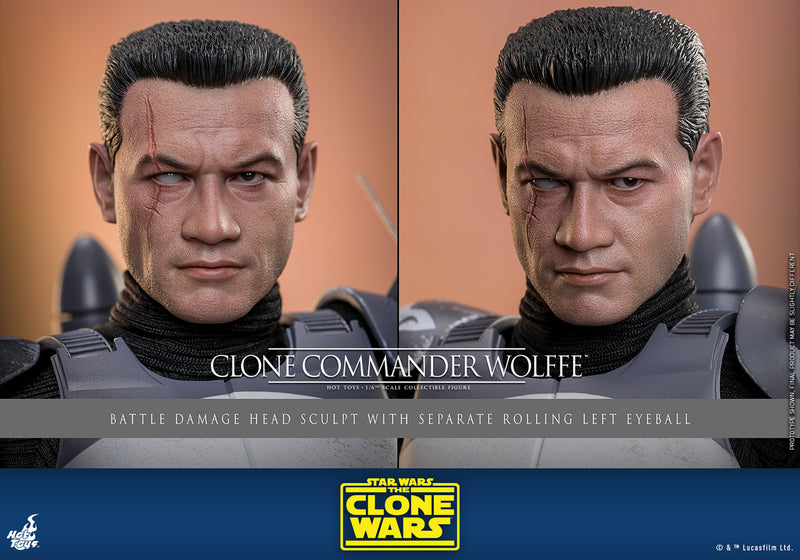 Load image into Gallery viewer, Hot Toys - Star Wars: The Clone Wars - Clone Commander Wolffe
