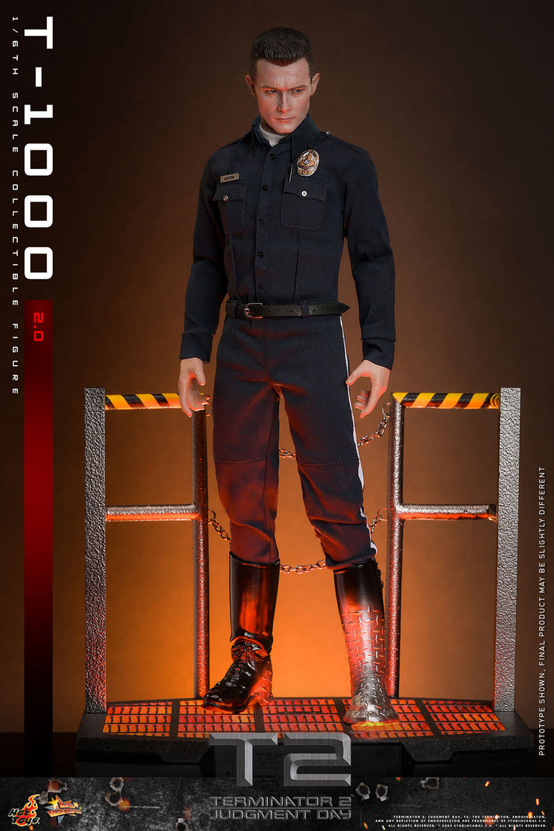 Load image into Gallery viewer, Hot Toys - Terminator 2 Judgement Day - T-1000 (Version 2.0)
