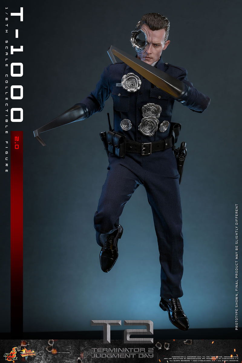 Load image into Gallery viewer, Hot Toys - Terminator 2 Judgement Day - T-1000 (Version 2.0)
