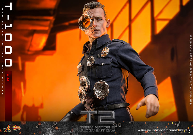 Load image into Gallery viewer, Hot Toys - Terminator 2 Judgement Day - T-1000 (Version 2.0)
