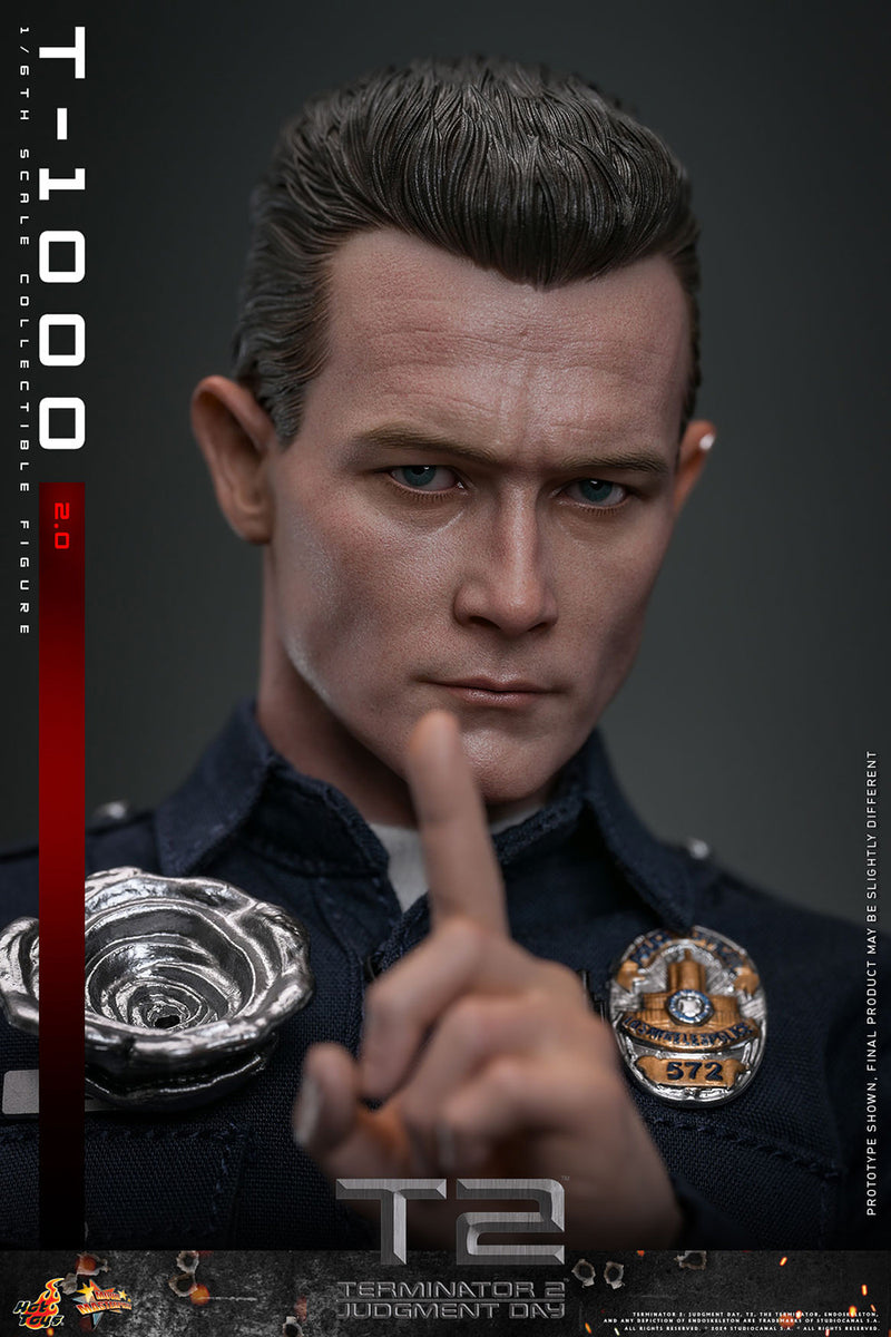 Load image into Gallery viewer, Hot Toys - Terminator 2 Judgement Day - T-1000 (Version 2.0)
