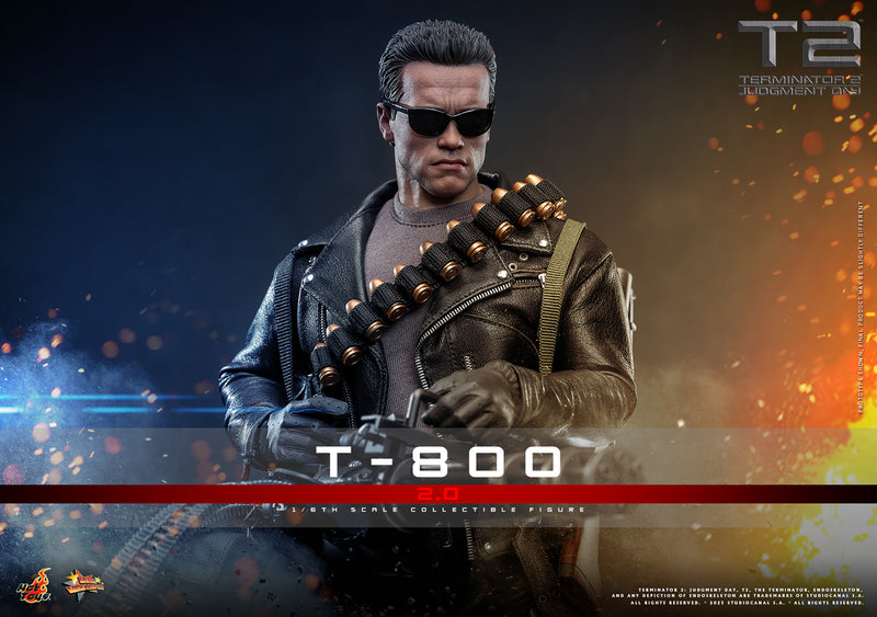 Load image into Gallery viewer, Hot Toys - Terminator 2 Judgement Day - T-800 (Version 2.0)
