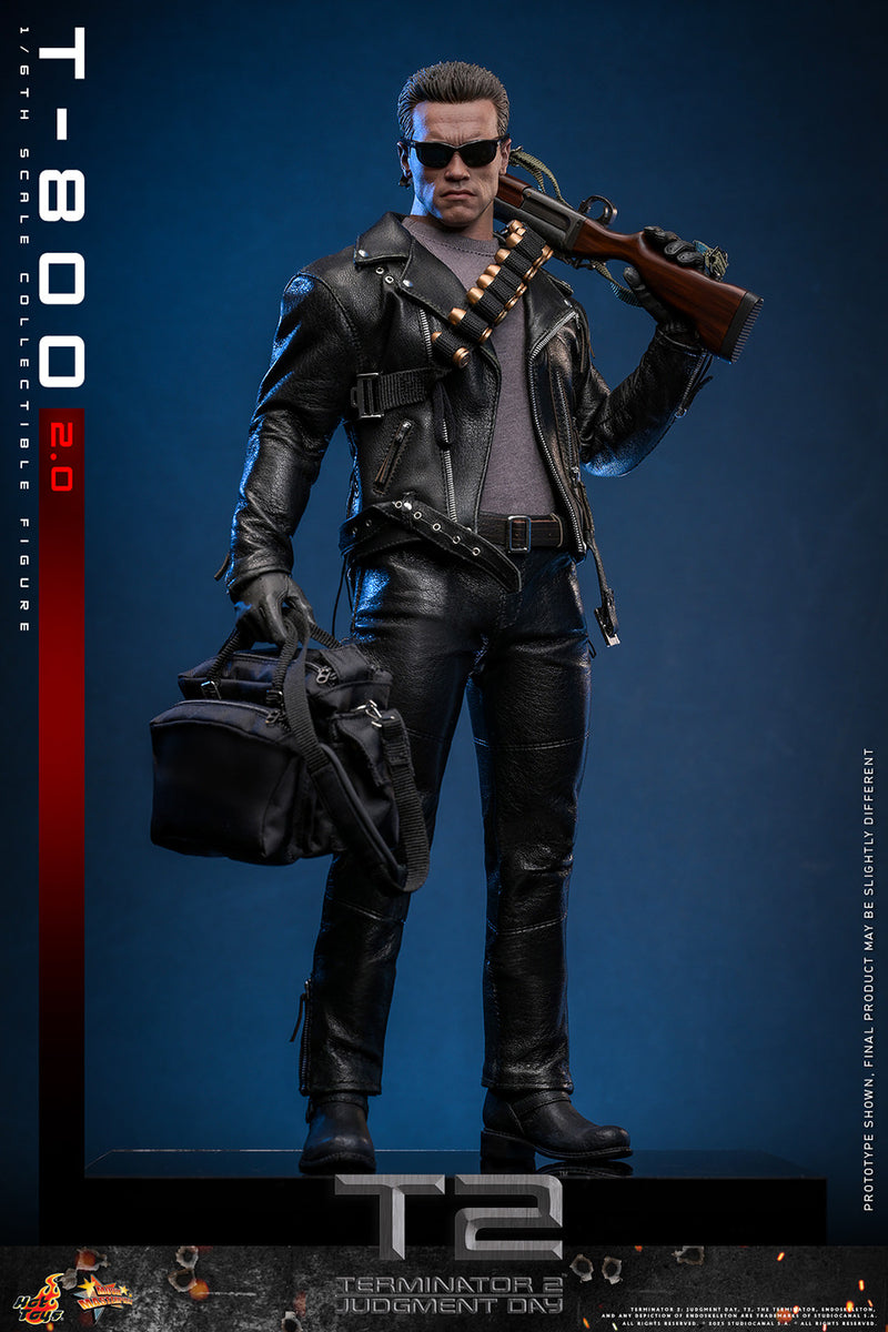 Load image into Gallery viewer, Hot Toys - Terminator 2 Judgement Day - T-800 (Version 2.0)
