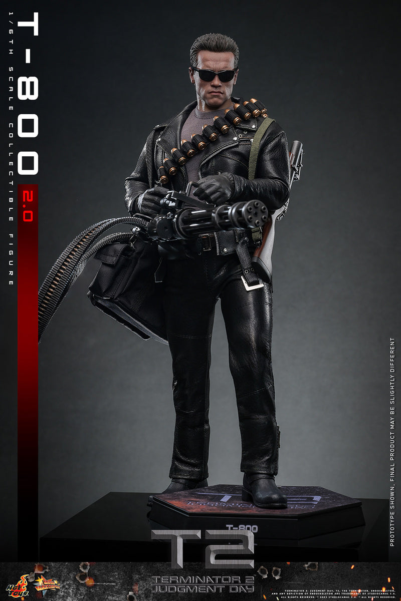 Load image into Gallery viewer, Hot Toys - Terminator 2 Judgement Day - T-800 (Version 2.0)
