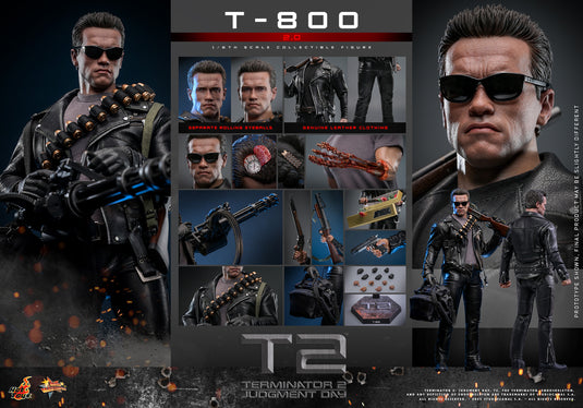 Hot Toys - Terminator 2 Judgement Day - T-800 (Version 2.0)