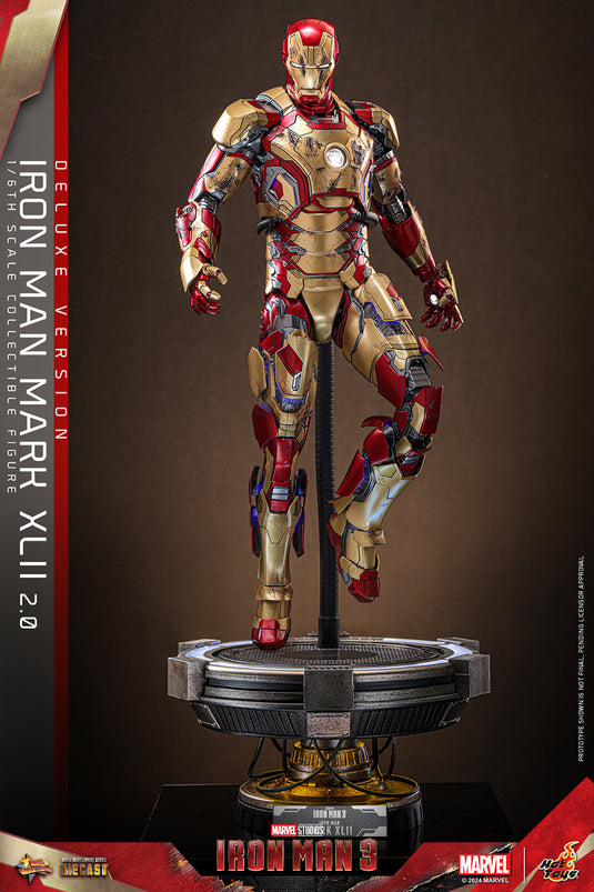 Hot Toys - Iron Man 3 - Iron Man Mark XLII (2.0) (Deluxe)