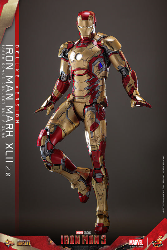 Hot Toys - Iron Man 3 - Iron Man Mark XLII (2.0) (Deluxe)