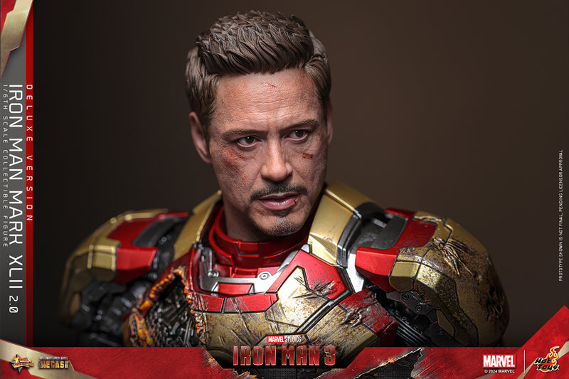 Load image into Gallery viewer, Hot Toys - Iron Man 3 - Iron Man Mark XLII (2.0) (Deluxe)
