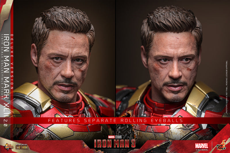 Load image into Gallery viewer, Hot Toys - Iron Man 3 - Iron Man Mark XLII (2.0) (Deluxe)
