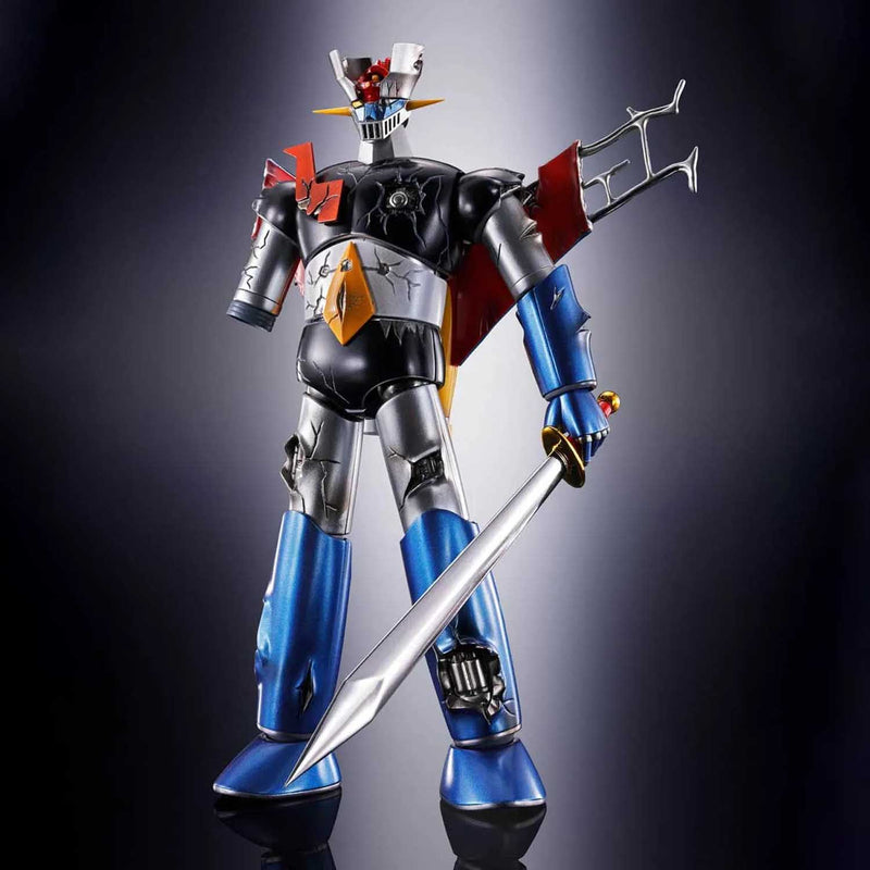 Load image into Gallery viewer, Bandai - Soul of Chogokin - Mazinger Z VS The Great General of Darkness - GX-105D Mazinger Z (Kakumei Shinka Damaged Ver.)
