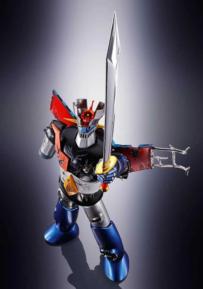 Load image into Gallery viewer, Bandai - Soul of Chogokin - Mazinger Z VS The Great General of Darkness - GX-105D Mazinger Z (Kakumei Shinka Damaged Ver.)
