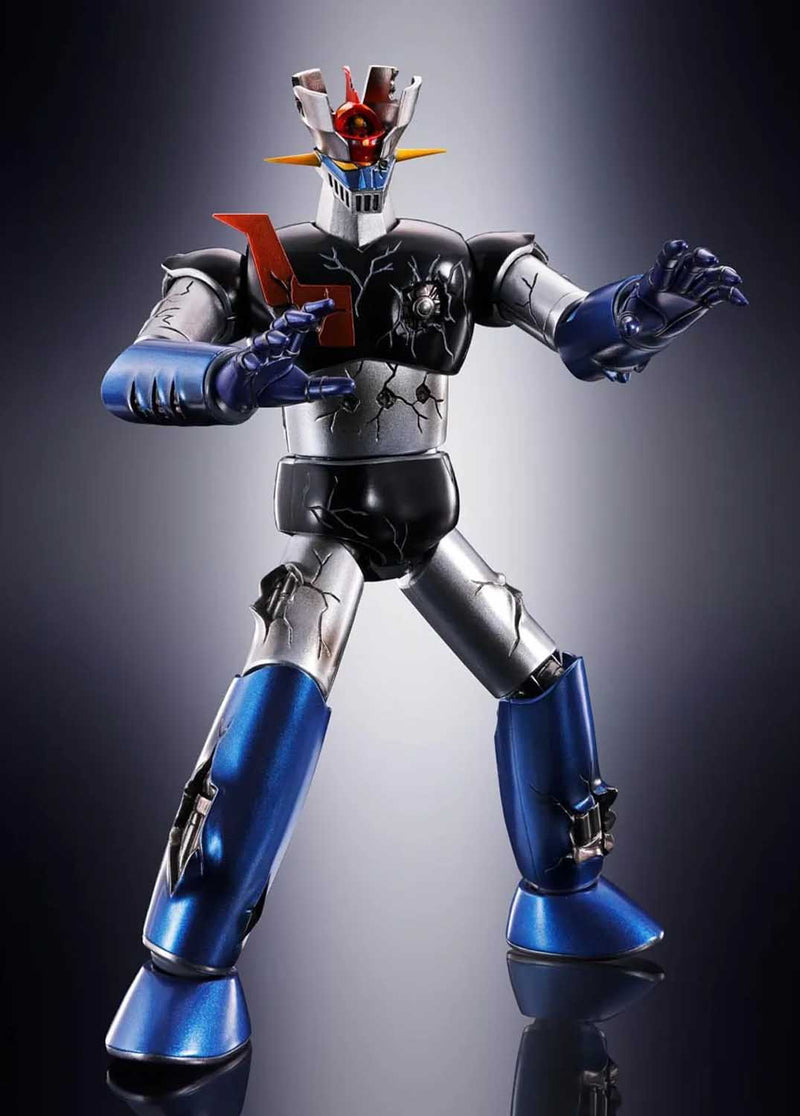 Load image into Gallery viewer, Bandai - Soul of Chogokin - Mazinger Z VS The Great General of Darkness - GX-105D Mazinger Z (Kakumei Shinka Damaged Ver.)
