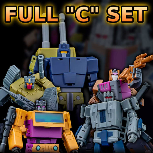 Magic Square - Combat Vehicle Combiner Set (MS-B51C to MS-B55C)