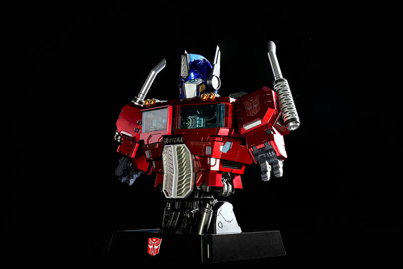 Load image into Gallery viewer, Unix Square - Transformers Bust - Optimus Prime Mechanic
