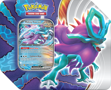 Pokemon TCG - Scarlet & Violet: Paradox Clash Tin - Walking Wake EX