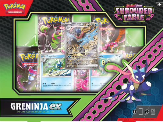 Pokemon TCG - Scarlet & Violet - Shrouded Fable - Greninja EX Special Illustration Collection