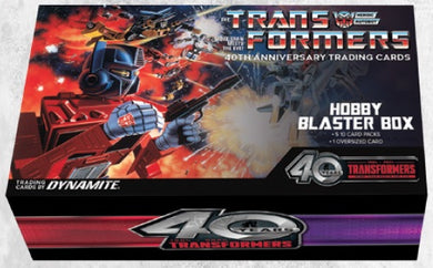 Dynamite Entertainment - Transformers 40th Anniversary Trading Card - Blaster Box