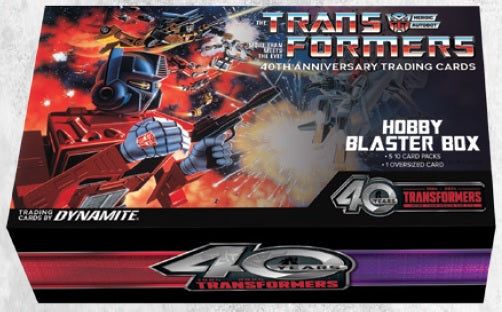 Dynamite Entertainment - Transformers 40th Anniversary Trading Card - Blaster Box