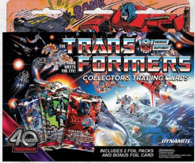 Dynamite Entertainment - Transformers 40th Anniversary Trading Card - Hanger Box