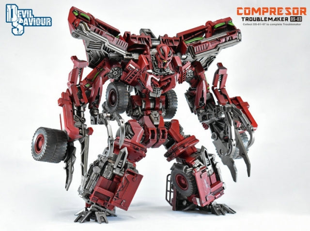 Load image into Gallery viewer, Devil Saviour - Troublemaker DX Combiner Set of 8
