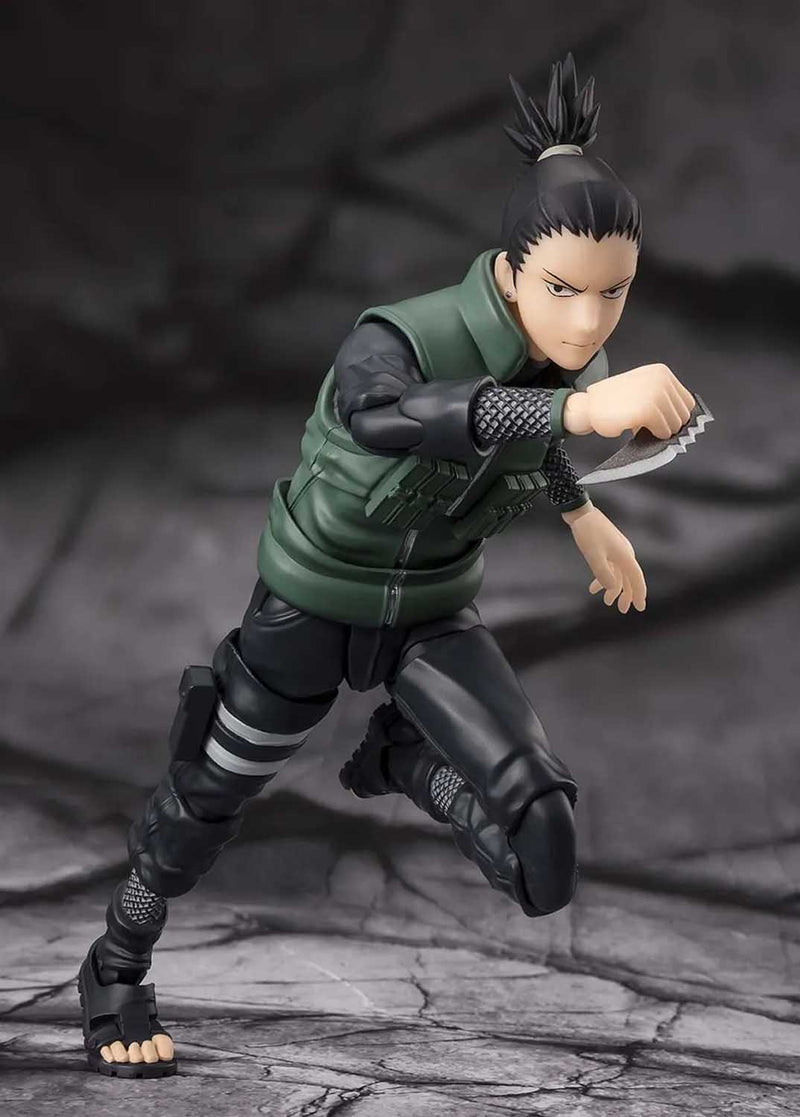 Load image into Gallery viewer, Bandai - S.H.Figuarts - Naruto Shippuden - Shikamaru Nara (Brilliant Strategist)
