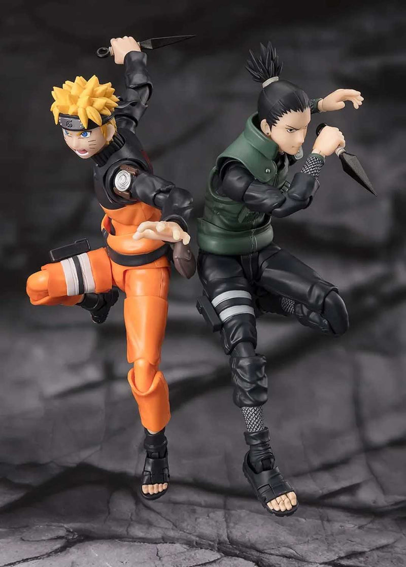 Load image into Gallery viewer, Bandai - S.H.Figuarts - Naruto Shippuden - Shikamaru Nara (Brilliant Strategist)
