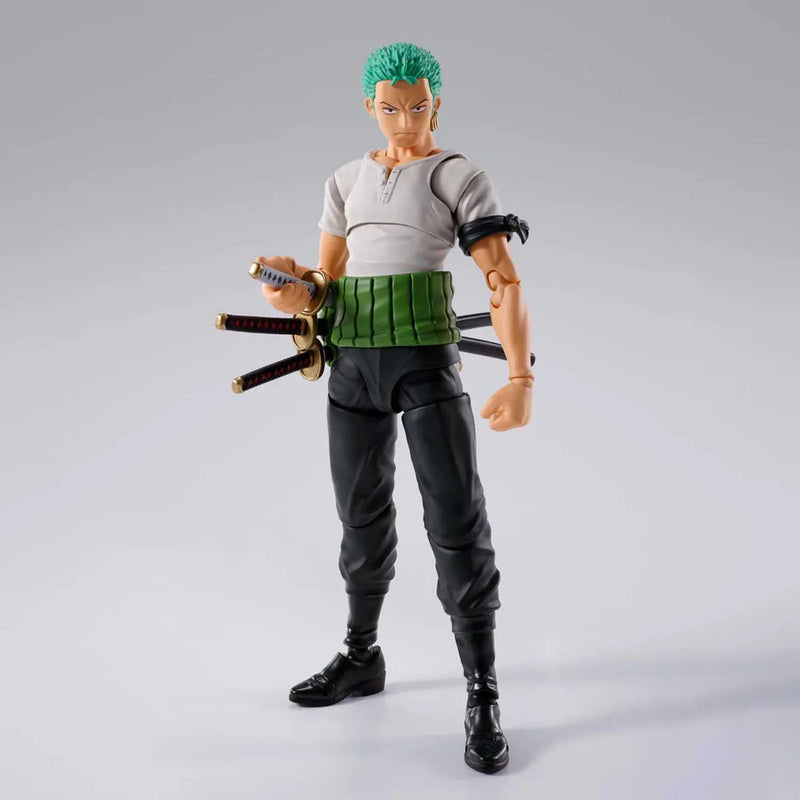 Load image into Gallery viewer, Bandai - S.H.Figuarts - One Piece - Roronoa Zoro (Romance Dawn)
