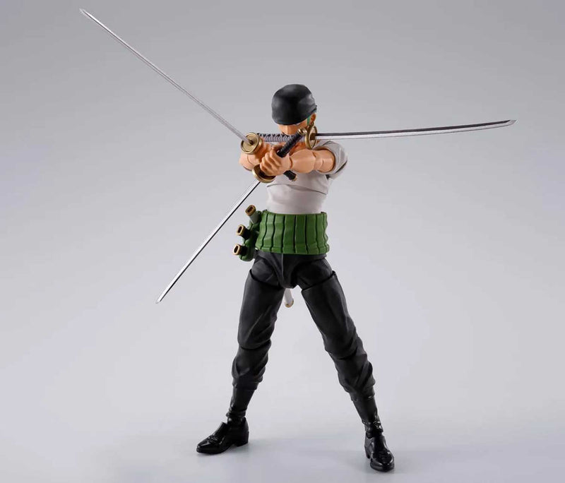 Load image into Gallery viewer, Bandai - S.H.Figuarts - One Piece - Roronoa Zoro (Romance Dawn)
