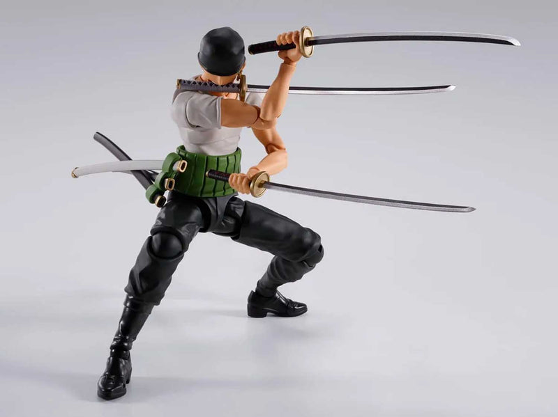 Load image into Gallery viewer, Bandai - S.H.Figuarts - One Piece - Roronoa Zoro (Romance Dawn)
