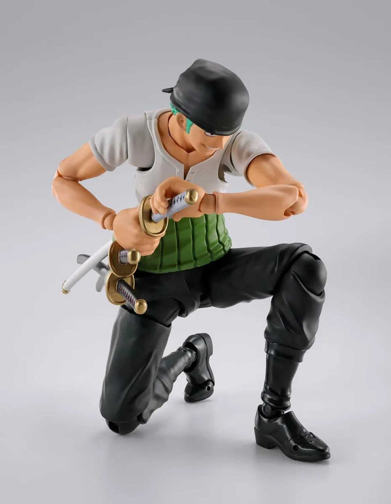 Load image into Gallery viewer, Bandai - S.H.Figuarts - One Piece - Roronoa Zoro (Romance Dawn)
