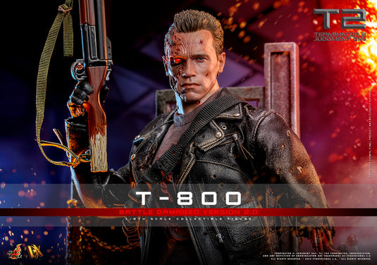 Hot Toys - Terminator 2 Judgement Day - T-800 (Battle Damaged Version 2.0)