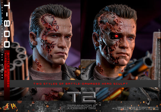 Hot Toys - Terminator 2 Judgement Day - T-800 (Battle Damaged Version 2.0)