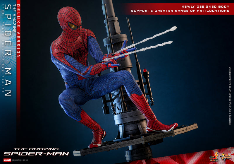 Load image into Gallery viewer, Hot Toys - The Amazing Spider-Man - The Amazing Spider-Man (Deluxe Version)
