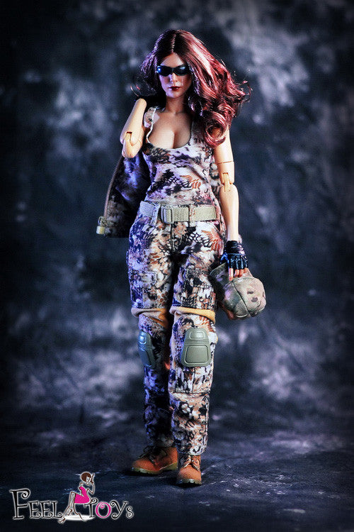 Load image into Gallery viewer, Feel Toys - Female Commando Viper Camo Set
