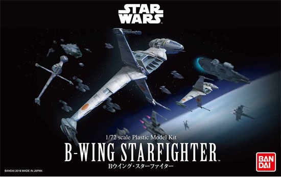 Load image into Gallery viewer, Bandai - Star Wars Model - 1/72 Scale B-Wing Starfighter
